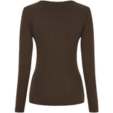 MARTA DU CHATEAU Marta Du Chateau långärmad t-shirt MdcIngrid 4906 LS Tee Solid Moro