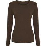 MARTA DU CHATEAU Marta Du Chateau långärmad t-shirt MdcIngrid 4906 LS Tee Solid Moro