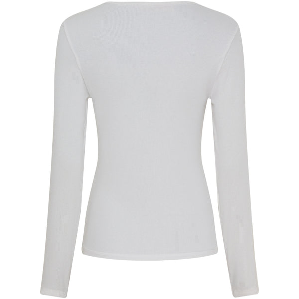 MARTA DU CHATEAU Marta Du Chateau långärmad t-shirt MdcIngrid 4906 LS Tee WhiteSS
