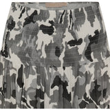 MARTA DU CHATEAU Marta Du Chateau teen kjol MDCJOSEFINA 5849 teen Skirt GreyCamo4179
