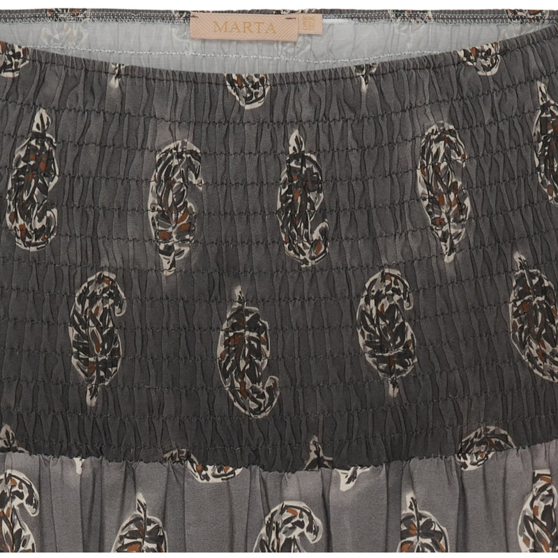 MARTA DU CHATEAU Marta Du Chateau teen kjol MDCJOSEFINA 5849 teen Skirt Greyfaded1941tps