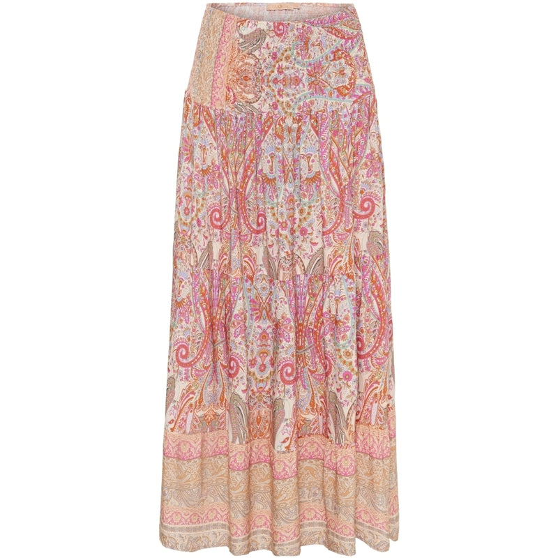 MARTA DU CHATEAU Marta Du Chateau teen kjol MDCJOSEFINA 5849 teen Skirt Teen Beige Print