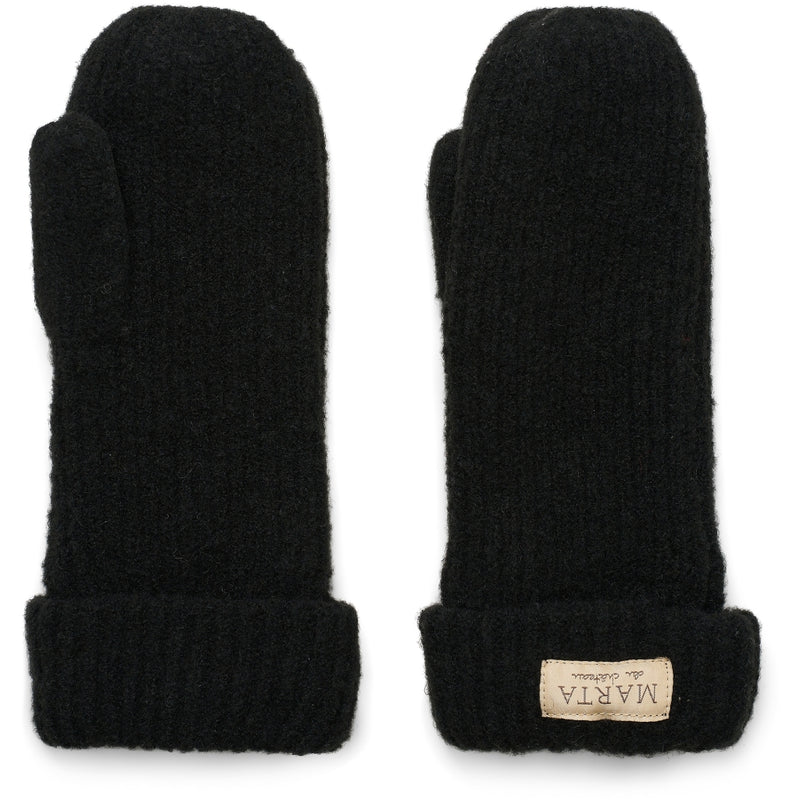 MARTA DU CHATEAU Marta du Chateau dame handsker Mitten 26208 Gloves Black