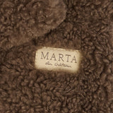 MARTA DU CHATEAU Marta Teddy dam vantar 48744 Gloves Dk Brown