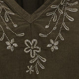MARTA DU CHATEAU Marta du Chateau Dam Blus MdcJuniper 8529 Blouse Moro