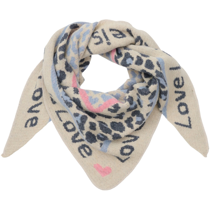 MARTA DU CHATEAU Marta du Chateau Dam Scarf MdcClio 0746 Scarf Lightblue/Pink