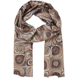 MARTA DU CHATEAU Marta du Chateau Dam Scarf MdcDelphina BA-1536 Scarf Khaki
