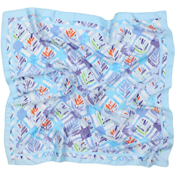 MARTA DU CHATEAU Marta du Chateau Dam Scarf MdcEliane FA-Scarf Scarf Blue60122