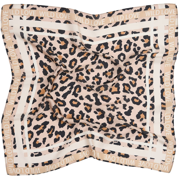 MARTA DU CHATEAU Marta du Chateau Dam Scarf MdcEliane FA-Scarf Scarf Beige Leo