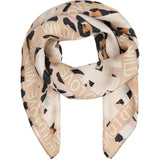 MARTA DU CHATEAU Marta du Chateau Dam Scarf MdcEliane FA-Scarf Scarf Beige Leo