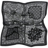MARTA DU CHATEAU Marta du Chateau Dam Scarf MdcEliane FA-Scarf Scarf Black14
