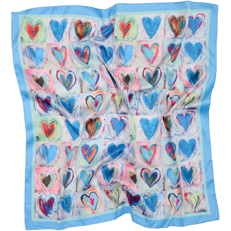 MARTA DU CHATEAU Marta du Chateau Dam Scarf MdcEliane FA-Scarf Scarf Blue85