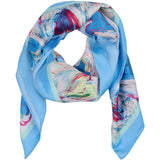 MARTA DU CHATEAU Marta du Chateau Dam Scarf MdcEliane FA-Scarf Scarf Blue85