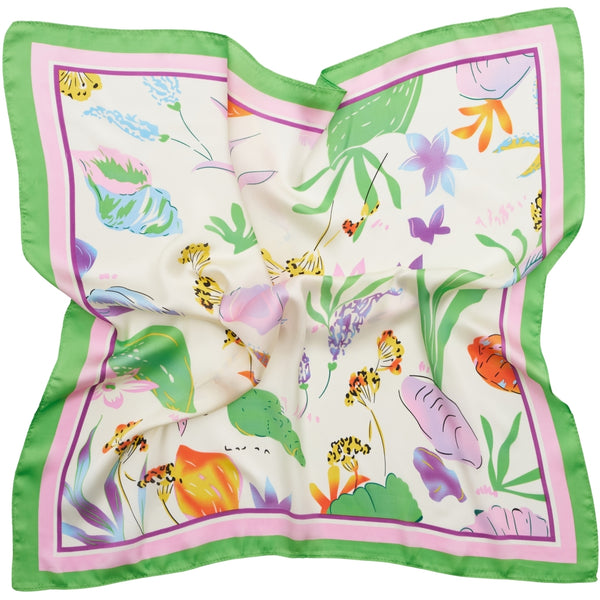 MARTA DU CHATEAU Marta du Chateau Dam Scarf MdcEliane FA-Scarf Scarf Green