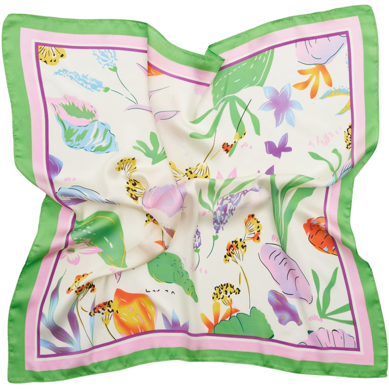 MARTA DU CHATEAU Marta du Chateau Dam Scarf MdcEliane FA-Scarf Scarf Green