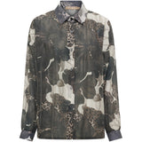 MARTA DU CHATEAU Marta du Chateau Dam Skjorta MDCLAKE 7861 Shirt Grey