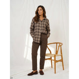 MARTA DU CHATEAU Marta du Chateau Dam Skjorta MdcCloud 92050 Shirt Brown