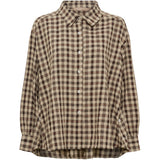 MARTA DU CHATEAU Marta du Chateau Dam Skjorta MdcXanthe 8919 Shirt Brown6