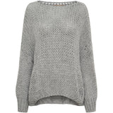 MARTA DU CHATEAU Marta du Chateau Dam Stickad MdcLumina 9730/B Knit Grigio