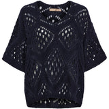 MARTA DU CHATEAU Marta du Chateau Dam Stickad MdcNieve 65033 Knit Blue9537
