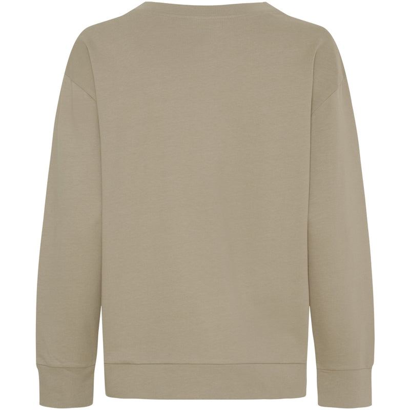 MARTA DU CHATEAU Marta du Chateau Dam Sweatshirt MdcAnnemette J-639 Sweatshirt Sand