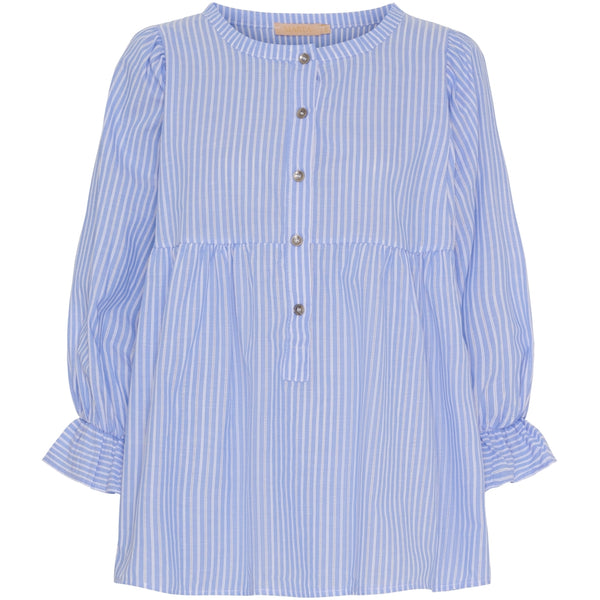 MARTA DU CHATEAU Marta du Chateau Dam blus MdcAbelia 6789 Shirt Celeste