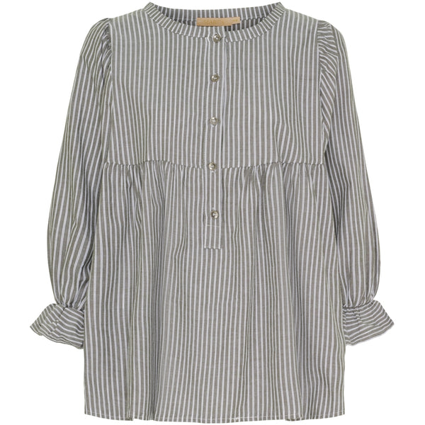 MARTA DU CHATEAU Marta du Chateau Dam blus MdcAbelia 6789 Shirt Military