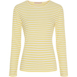 MARTA DU CHATEAU Marta du Chateau Dam långärmad T-Shirt MdcJosiane 49066 LS Tee Giallo/Greggio