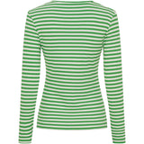 MARTA DU CHATEAU Marta du Chateau Dam långärmad T-Shirt MdcJosiane 49066 LS Tee Menta/greggio