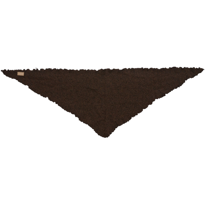 MARTA DU CHATEAU Marta du Chateau dam Scarf MdcAgnete 172-1100 Scarf Brown