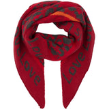 MARTA DU CHATEAU Marta du Chateau dam Scarf MdcClio BA-0746 Scarf DarkRed13