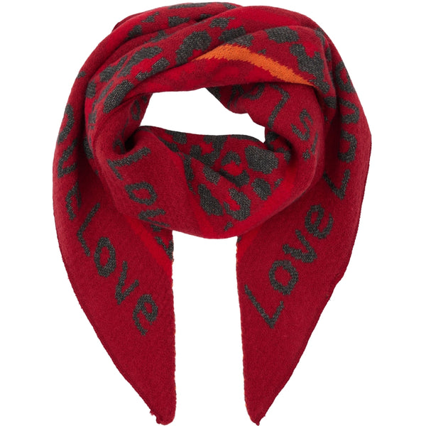 MARTA DU CHATEAU Marta du Chateau dam Scarf MdcClio BA-0746 Scarf DarkRed13