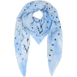 MARTA DU CHATEAU Marta du Chateau dam Scarf MdcDanna FA37254 Scarf Light blue