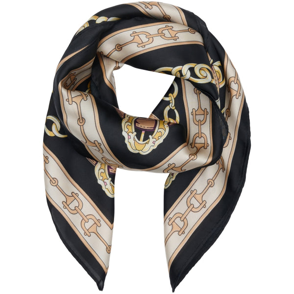 MARTA DU CHATEAU Marta du Chateau dam Scarf MdcJuline FA-Scarf Scarf Black31217