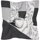 MARTA DU CHATEAU Marta du Chateau dam Scarf MdcJuline FA-Scarf Scarf Black31321-3