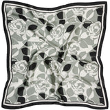 MARTA DU CHATEAU Marta du Chateau dam Scarf MdcJuline FA-Scarf Scarf Black/Grey31324-2
