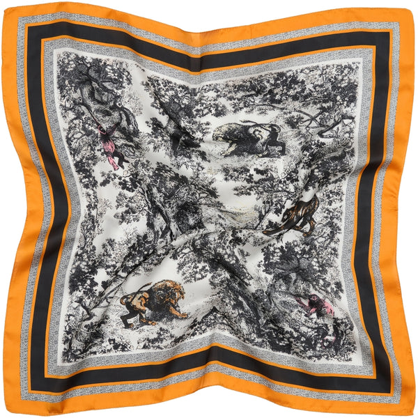 Marta du Chateau Dam Scarf MdcEliane FA-Scarf - Kaki15 main image 1