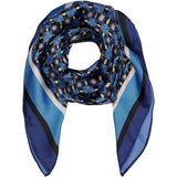 MARTA DU CHATEAU Marta du Chateau dam Scarf MdcJuline FA-Scarf Scarf Blue11155-4