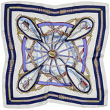 MARTA DU CHATEAU Marta du Chateau dam Scarf MdcJuline FA-Scarf Scarf Blue31218