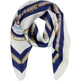 MARTA DU CHATEAU Marta du Chateau dam Scarf MdcJuline FA-Scarf Scarf Blue31218