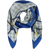 MARTA DU CHATEAU Marta du Chateau dam Scarf MdcJuline FA-Scarf Scarf Blue31226
