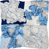 MARTA DU CHATEAU Marta du Chateau dam Scarf MdcJuline FA-Scarf Scarf Blue3884