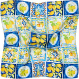 MARTA DU CHATEAU Marta du Chateau dam Scarf MdcJuline FA-Scarf Scarf Blue/Yellow3925