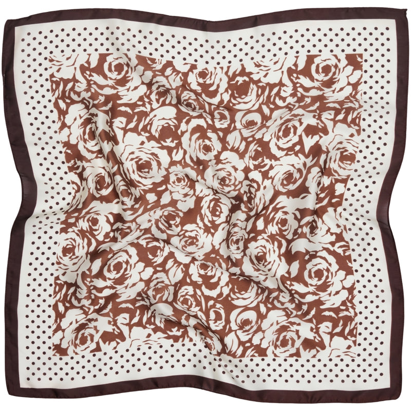 MARTA DU CHATEAU Marta du Chateau dam Scarf MdcJuline FA-Scarf Scarf Brown31215
