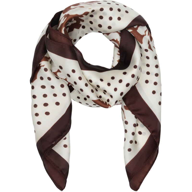 MARTA DU CHATEAU Marta du Chateau dam Scarf MdcJuline FA-Scarf Scarf Brown31215