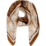 MARTA DU CHATEAU Marta du Chateau dam Scarf MdcJuline FA-Scarf Scarf Brown31216