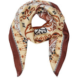 MARTA DU CHATEAU Marta du Chateau dam Scarf MdcJuline FA-Scarf Scarf Brown31219