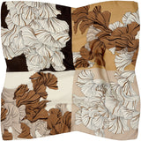 MARTA DU CHATEAU Marta du Chateau dam Scarf MdcJuline FA-Scarf Scarf Coffee3884