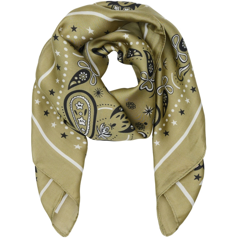 MARTA DU CHATEAU Marta du Chateau dam Scarf MdcJuline FA-Scarf Scarf Green31237
