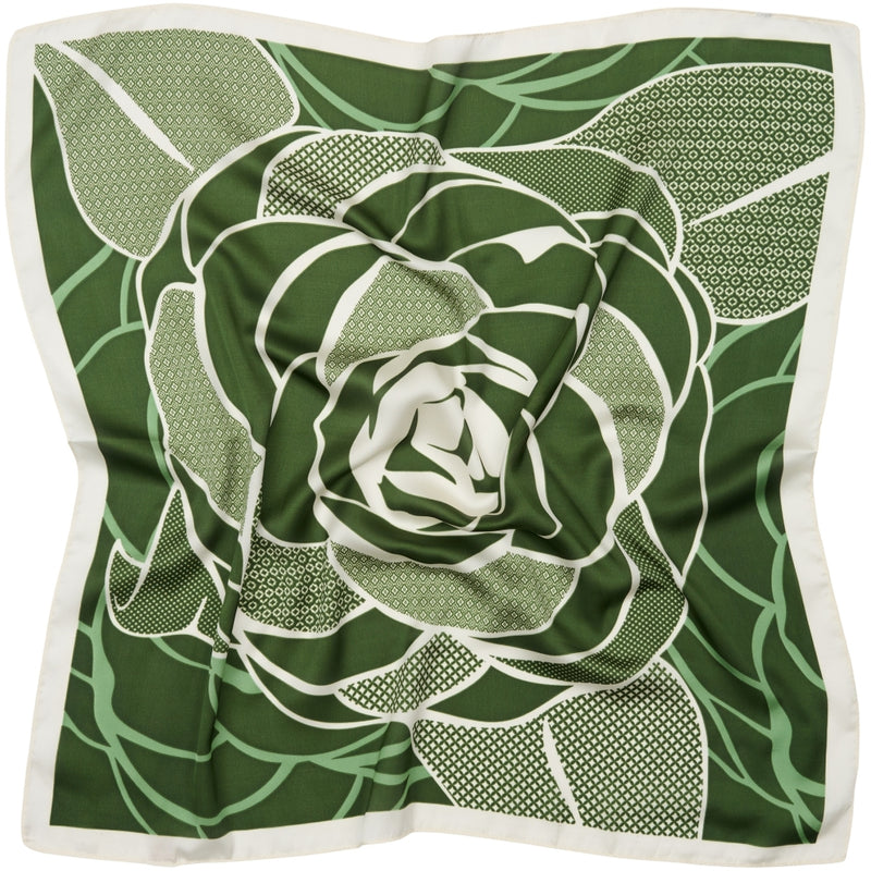 MARTA DU CHATEAU Marta du Chateau dam Scarf MdcJuline FA-Scarf Scarf Green31240